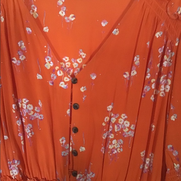 Summer jumpsuit..wide leg..women sz l - Picture 2 of 3